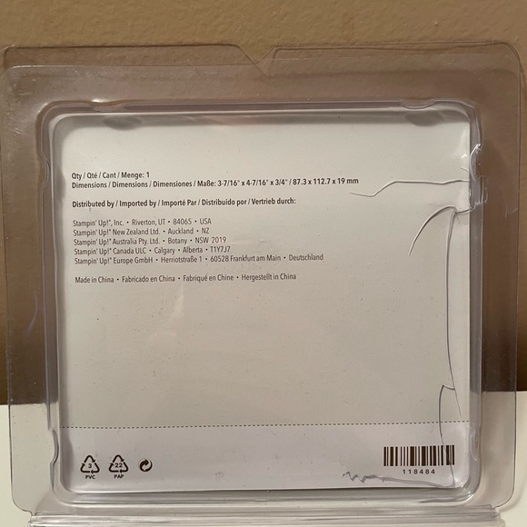 9-piece set Stampin’ Up stamps, blocks, ink, and paper, Thanks, Heartfelt Blooms - Picture 10 of 16